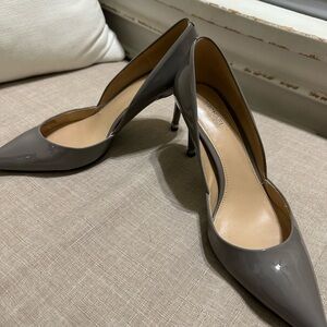 Michael Kors Gray Patent Heels